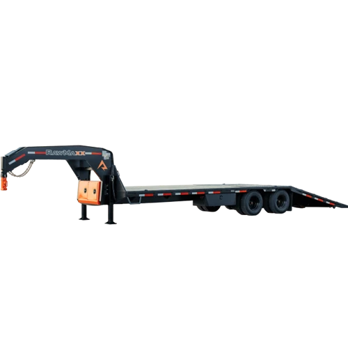 Shop New Raw Maxx Flatbed and Deckover Gooseneck Trailers