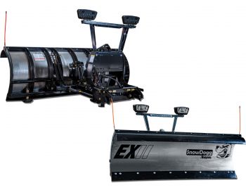 SNOWDOGG EXII PLOW (2 SIZES TO CHOOSE FROM)
