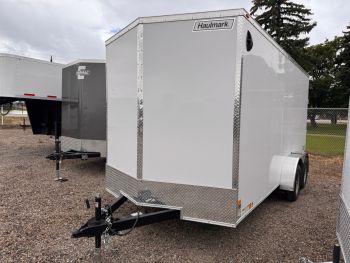 Haulmark 2026 Passport 7'x16' N-Nose Cargo Trailer | Tandem Axle 7K, 7' Tall, Rear Ramp Door