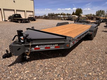 Iron Bull 2026 EWB 7'x20' Equipment Trailer | Tandem Axle 14K, 8