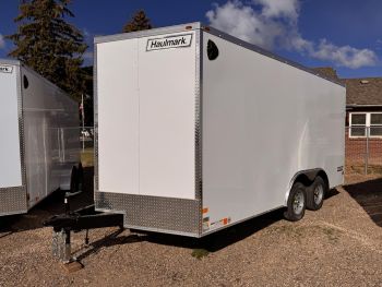 Haulmark 2026 Passport 8.5'x16' V-Nose Cargo Trailer | Tandem Axle 7K, Ramp Door, 7' Tall