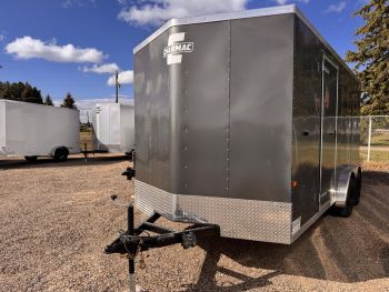 Charmac 2026 7.5'x16' Atlas V-Nose Cargo Trailer | Tandem Axle 7K, 7' Tall, Ramp Door