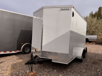Haulmark 2023 Passport DLX 7'x12' Cargo Trailer | Tandem Axle 7K, Side Access Door, Rear Door Ramp