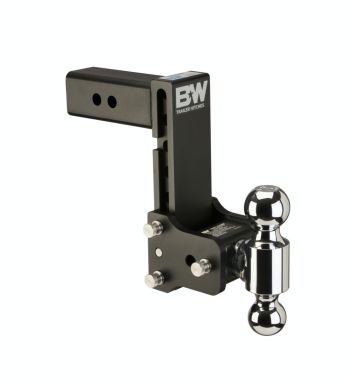 Tow and Stow Adjustable Drop Hitch | Dual Ball, 2.5IN Shank, 7IN Drop